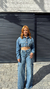 Jaqueta cropped jeans - loja online