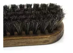 Cepillo limpieza natural pelo de caballo (18 cms largo) - Tiger Detail