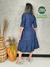 VESTIDO MIDI 3/4 JEANS - comprar online