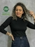 BLUSA M/L GOLA ALTA REP - DIKA MODAS COMERCIO LTDA ME