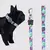 Coleira Estampada com guia Boots&Pets