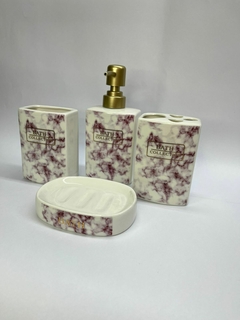 Set de baño cerámica x4p en internet