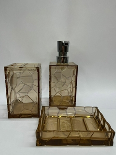 Set acrílico fume x3p
