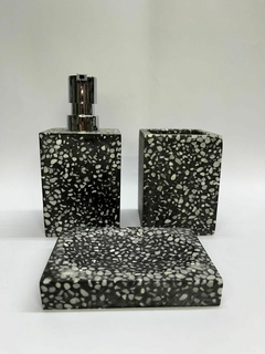 set de baño granito x3p