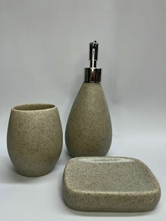 Set de resina x3p simil piedra