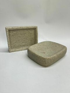 Jabonera simil piedra