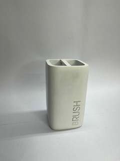 Porta cepillos de dientes resina