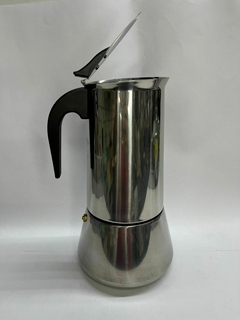 Cafetera italiana acero inox 9 y 12 pocillos - comprar online