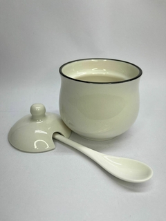 Azucarera ceramica c/cucharita - comprar online