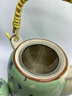Tetera porcelana gr c/filtro - comprar online