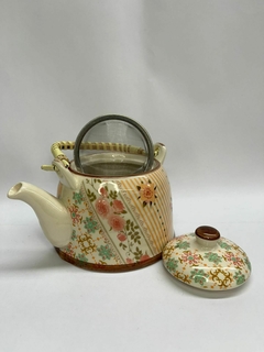 Tetera porcelana Med c/filtro - tienda online