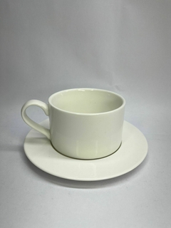 Set x6 taza c/plato café/te
