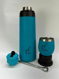 Termo Rolan 1lt C/mate térmico y bombilla!! - tienda online