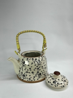 Tetera porcelana 900ml c/filtro - comprar online