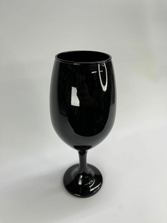 Copa de vidrio Vino Negra - comprar online