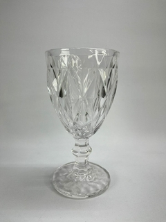 Copas de vidrio tallada - tienda online