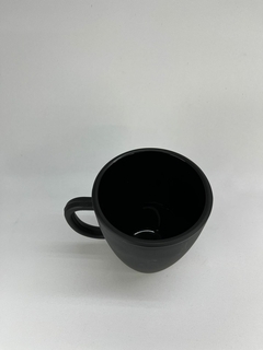 Taza de vidrio negra - comprar online