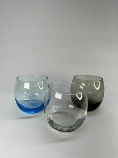 Vaso de vidrio colores