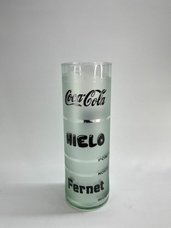 Vaso de vidrio largo - comprar online
