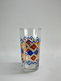 Vaso de vidrio Retro