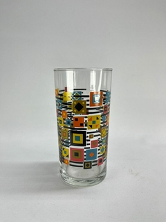 Vaso de vidrio Retro