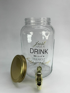Dispencer de bebidas vidrio