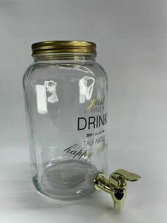 Dispencer de bebidas vidrio - comprar online