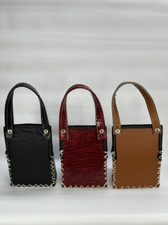 Porta mate cuerina - comprar online
