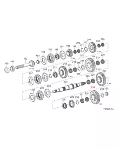 Engranaje Marcha Atras Fs-6306a - Balio SRL Distribuidora