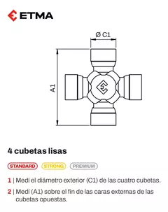 Cruceta STR1-105 en internet