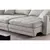Sofá Modulado Retrátil e Cama VERNON, Braço de 15cm, Almofadas Soltas Grandes. ( PRONTA ENTREGA) - loja online
