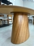 Mesa Oval ( LAMINA DE MADEIRA CINAMOMO) - comprar online