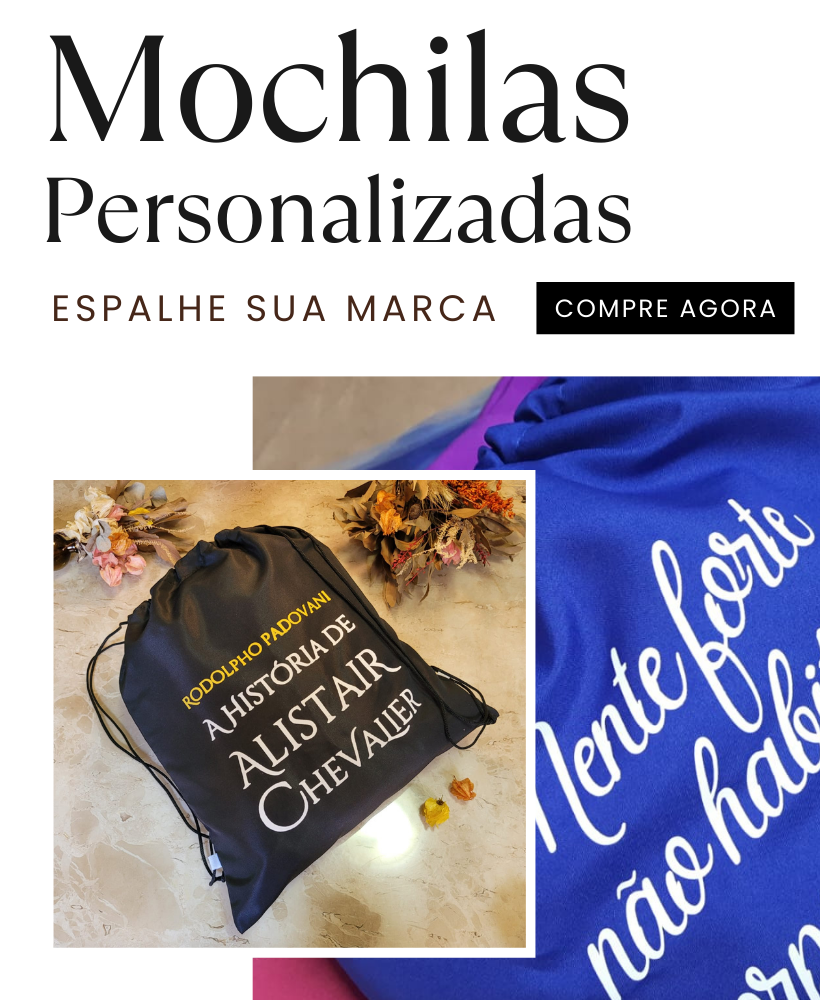Imagem do banner rotativo TAQTEL SACOLAS | Brindes Personalizados , Sacolas e Mochilas personalizadas com o logotipo.  Ecobag  para Brinde. 