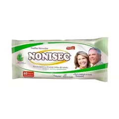 NONISEC Toallitas humedas adulto x60 con Aloe