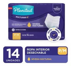 PLENITUD Ropa interior Descartable Nocturna P/M G/XG
