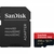 Cartão microSDXC Sandisk UHS-I Extreme PRO 256GB - 200MB/s (com adaptador SD)