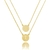 Escapulário medalha São Bento P (ouro 18k) - comprar online
