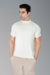 Camiseta Gola Alta Egípcia Gemmini Off White