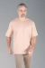Camiseta Gemmini Oversized Capuccino