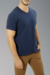 Camiseta Gola V Egípcia Gemmini Azul Marinho