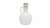 Garrafa para Azeite de Vidro Pintado Branco com Tampa de Cortiça 250ml - Wolff