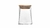 Porta Mantimento de Vidro Borossilicato com Tampa de Bambu 750ml - Wolff - comprar online