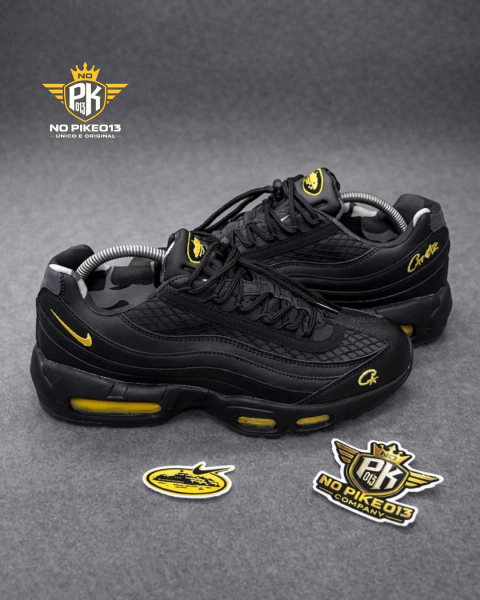 Tênis Corteiz x Nike Air Max 95 Tour Yellow