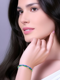 Jogo de 2 Pulseiras de Cristal #20 - Dila Bijoux