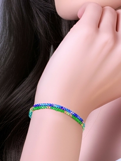 Jogo de 2 Pulseiras de Cristal #20 - comprar online