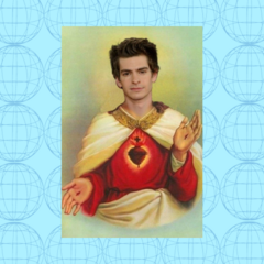 Calco Estampita Andrew Garfield 2