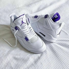 Jordan 4 Retro Metallic Purple en internet