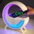Lámpara Mesa Parlante Bluetooh Cargador Inalámbrico Luz Rgb