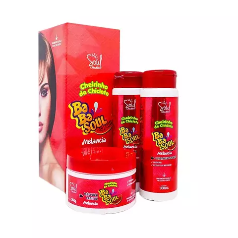 KIT CAPILAR BABASOUL MELANCIA - comprar online