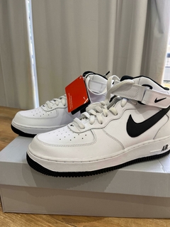 NIKE AIR FORCE MID 07 BLACK AND WHITE